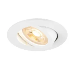 Plafonnier & Spot*SLV Spot encastrable, New Tria 68, , Ø8,2cm, H2,6cm - blanc