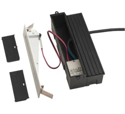 Spot encastrable, Notapo, blanc mat, LED, dim, 3000K, 6 lm, L3,6cm, H18cm-SLV