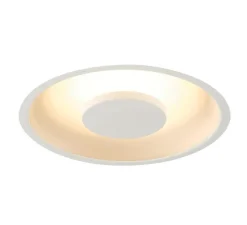 Plafonnier & Spot*SLV Spot encastrable, Occuldas 23, , LED, dim, 3000K, 1500 lm, Ø22,6cm, H7,8cm - blanc