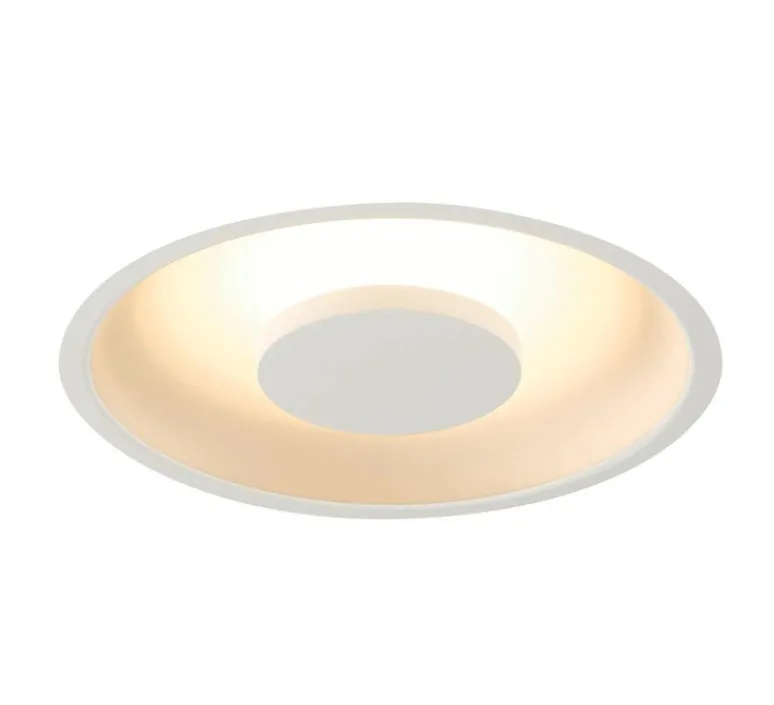 Plafonnier & Spot*SLV Spot encastrable, Occuldas 23, , LED, dim, 3000K, 1500 lm, Ø22,6cm, H7,8cm - blanc