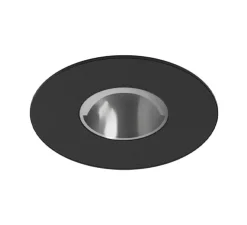 Spot encastrable, One Asymetric, noir, LED, dim, 3000K, 530lm, Ø6cm, H6,5cm - O/M Light