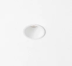 Plafonnier & Spot*ONOK Spot encastrable, Optik 1, variable TRIAC, , LED, 2700K, 630lm, Ø6,9cm, H6,4cm - blanc