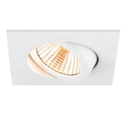 Spot encastrable, orientable, NEW TRIA 68, blanc mat, LED, dim, 1800-3000K, lm, L8,2cm, P4cm - SLV