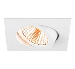 Spot encastrable, orientable, NEW TRIA 68, blanc mat, LED, dim, 1800-3000K, lm, L8,2cm, P4cm - SLV