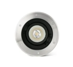 Spot encastrable, orientable, Geiser 260, gris, IP67, LED, 3000K, 1800 lm, Ø26cm, H26,5cm - Faro