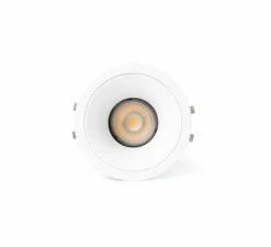 Spot encastrable, orientable, Lox trimless, blanc, LED, dim, 2700K, 473 lm, Ø8,5cm, H7cm - Faro