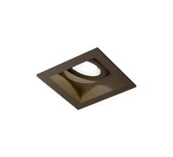 Plafonnier & Spot*Wever&Ducré Spot encastrable, Plano Petit 1.0 LED, , LED, 2700K, 540 lm, L6,7cm, H6cm - bronze