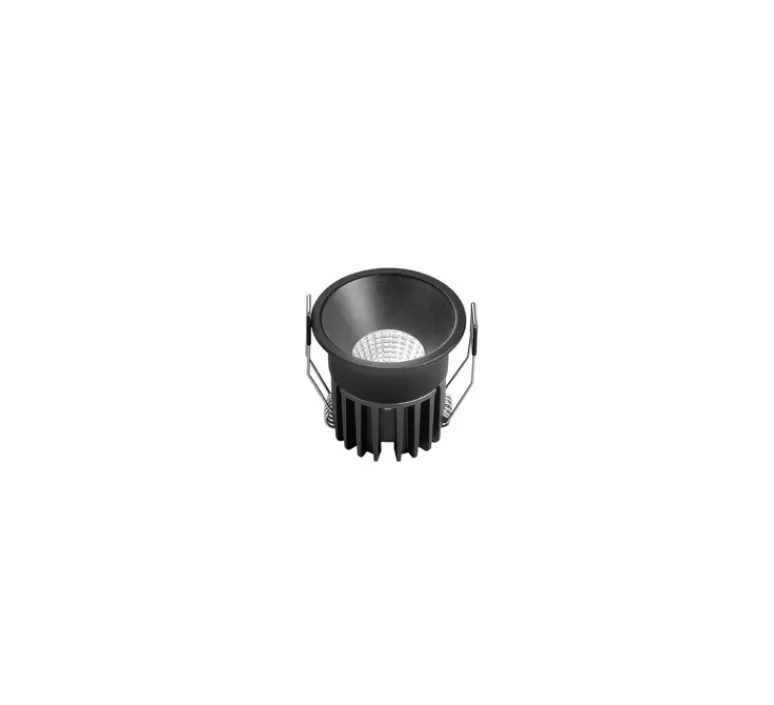 Plafonnier & Spot*Nedgis Spot encastrable, Quark, , LED, 3000-4000K, 1040 lm, Ø6,5cm, H5,5cm - noir