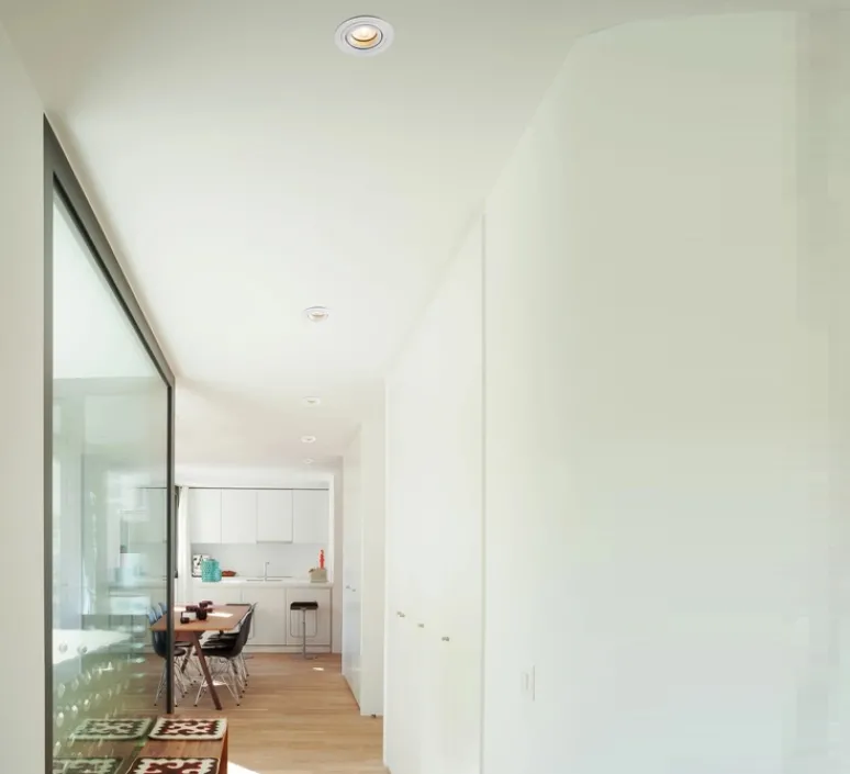 Plafonnier & Spot*Faro Spot encastrable, RADON-R encastrable, , Ø9,2cm, H2,7cm - blanc mat