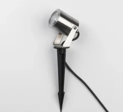 Spot encastrable, Skye Spike , acier inoxydable, IP65, LED, dim, 3000K, 600 lm, L8cm, H33cm - Astro