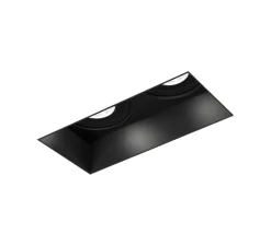 Plafonnier & Spot*Wever&Ducré Spot encastrable, Strange 2.0 LED, , LED, 3000K, 2x550/740lm, L7cm, H9cm - noir
