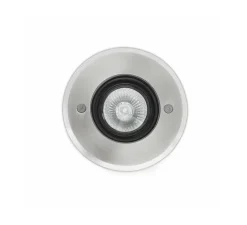 Spot encastrable, Tecno 6, inox, Ø12cm, H12,5cm - Faro