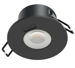 Plafonnier & Spot*Solum Spot encastrable, Teles Bluetooth, , IP65, LED, dim, 2200 à 6500K, 300-450 lm, Ø8,8cm, H5,5cm - noir