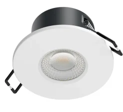 Plafonnier & Spot*Solum Spot encastrable, Teles Bluetooth, , IP65, LED, dim, 2200 à 6500K, 300-450 lm, Ø8,8cm, H5,5cm - blanc