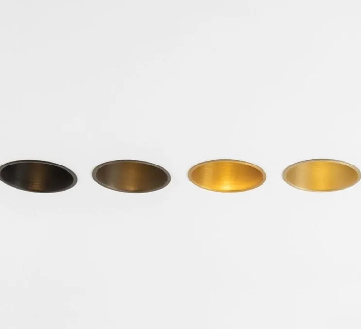 Spot encastrable, Thimble 74, ano bronze, IP55, LED, 2700k, 438/591 lm, Ø7,4cm, H8,5cm - Modular