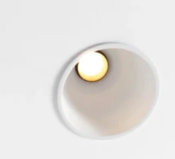 Plafonnier & Spot*Modular Spot encastrable, Thimble Recessed 74 1x, , IP55, LED, 2700K, 595 lm, Ø7,4cm, H8,5cm - blanc