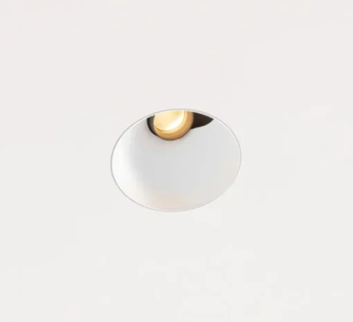 Spot encastrable, Thimble Recessed Trimless Adjustable 70 1x, blanc, LED, dim, 2700K, 271 lm, Ø7cm, H9,8cm - Modular