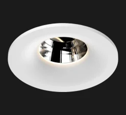 Plafonnier & Spot*Doxis Spot encastrable, Titan Fix Round Cone, 40°, Boobytrap springs, mat, LED, 2700K, 1100lm, Ø8,5cm, H6,8cm - blanc