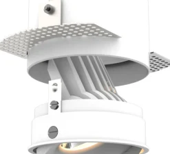 Plafonnier & Spot*Doxis Spot encastrable, Titan Trimless Deep Cone, 40°, mat, dim, LED, 3000K, 1156lm, Ø8,4cm - noir