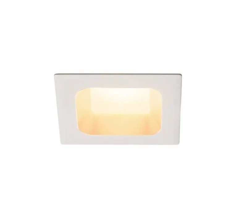 Plafonnier & Spot*SLV Spot encastrable, Verlux, , LED, dim, 3000K, 940 lm, L8,5cm, H8,5cm - blanc