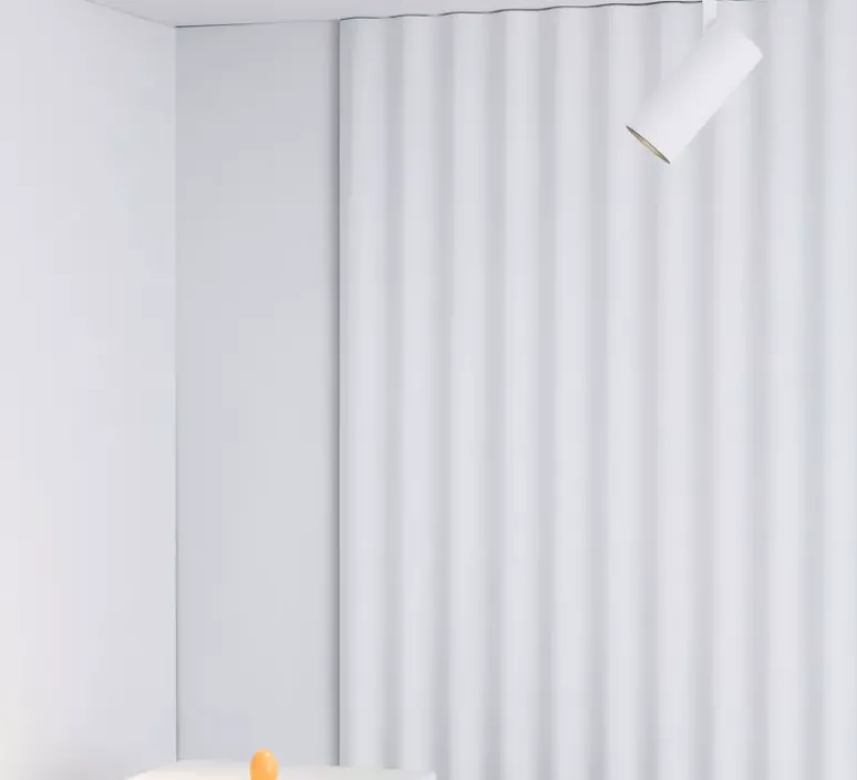Plafonnier & Spot*Faro Architectural Spot, Fost Track, , LED, On/Off, 2700k, 43W, 36°, 2628 lm, Ø7cm, H16,5cm - Faro blanc