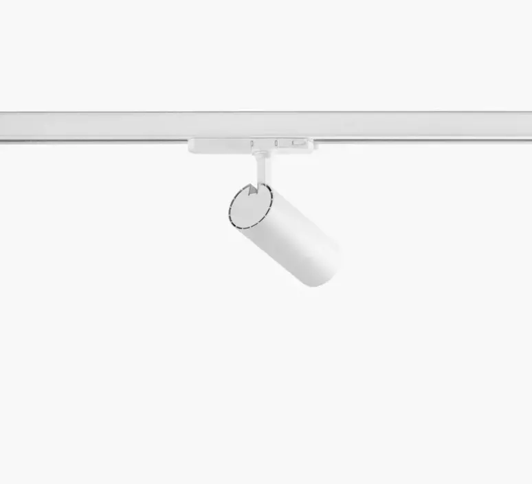 Plafonnier & Spot*Faro Architectural Spot, Fost Track, , LED, On/Off, 2700k, 43W, 36°, 2628 lm, Ø7cm, H16,5cm - Faro blanc
