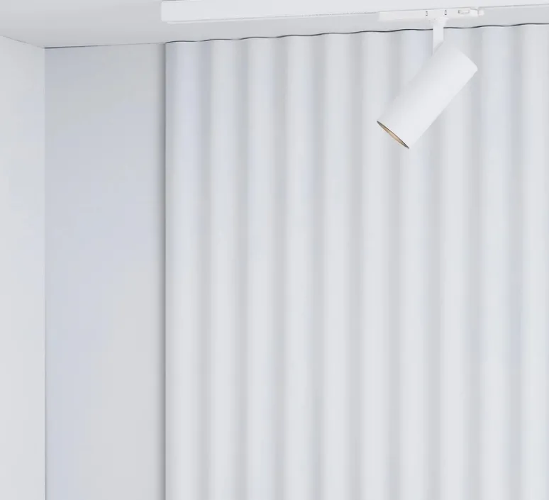 Plafonnier & Spot*Faro Architectural Spot, Fost Track, blanc, LED, 3000K, 3125 lm, Ø7cm, H5cm - Faro