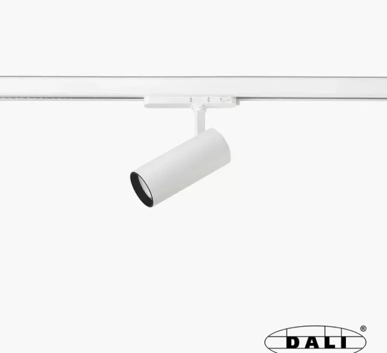 Plafonnier & Spot*Faro Architectural Spot, Fost Track, blanc, LED, 3000K, 3125 lm, Ø7cm, H5cm - Faro