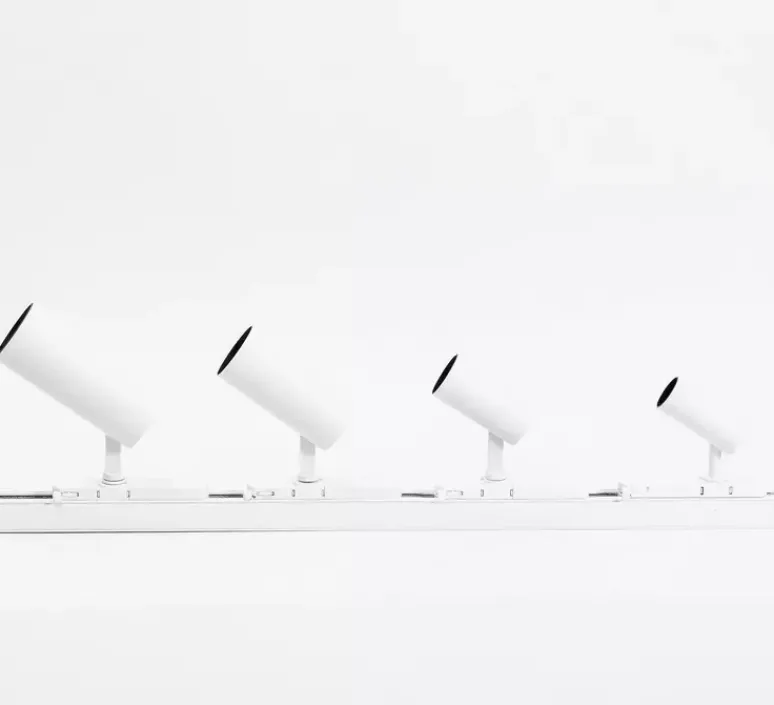 Plafonnier & Spot*Faro Architectural Spot, Fost Track, blanc, LED, 3000K, 3125 lm, Ø7cm, H5cm - Faro