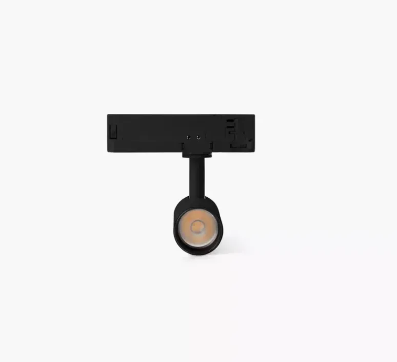 Plafonnier & Spot*Faro Architectural Spot, Fost Track, , LED, 3000k, 7W, 23°, 552 lm, Ø4cm, H9cm - Faro noir mat