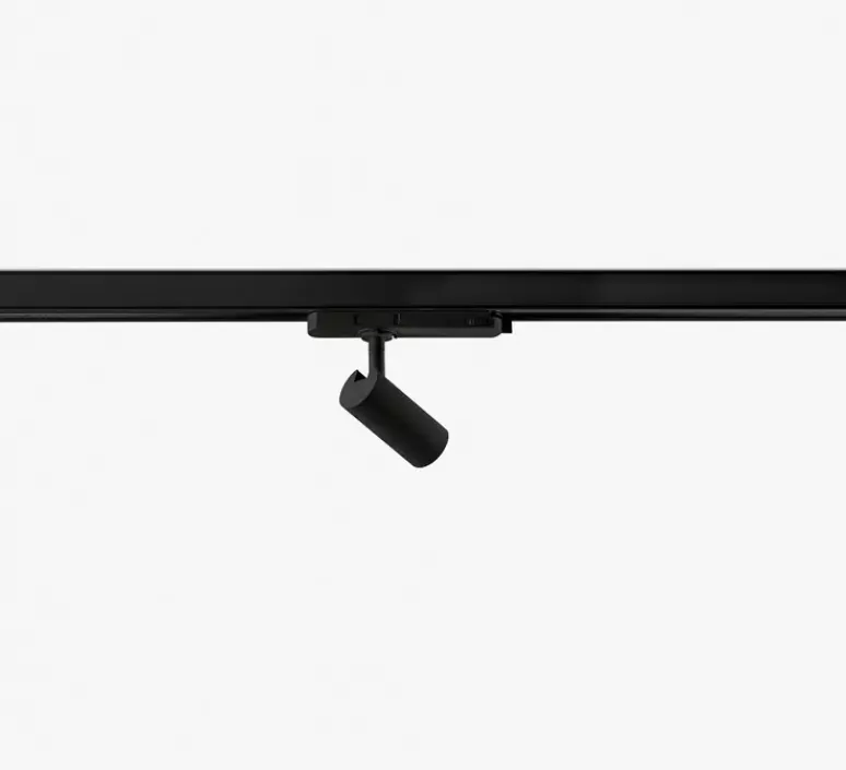 Plafonnier & Spot*Faro Architectural Spot, Fost Track, , LED, 3000k, 7W, 23°, 552 lm, Ø4cm, H9cm - Faro noir mat