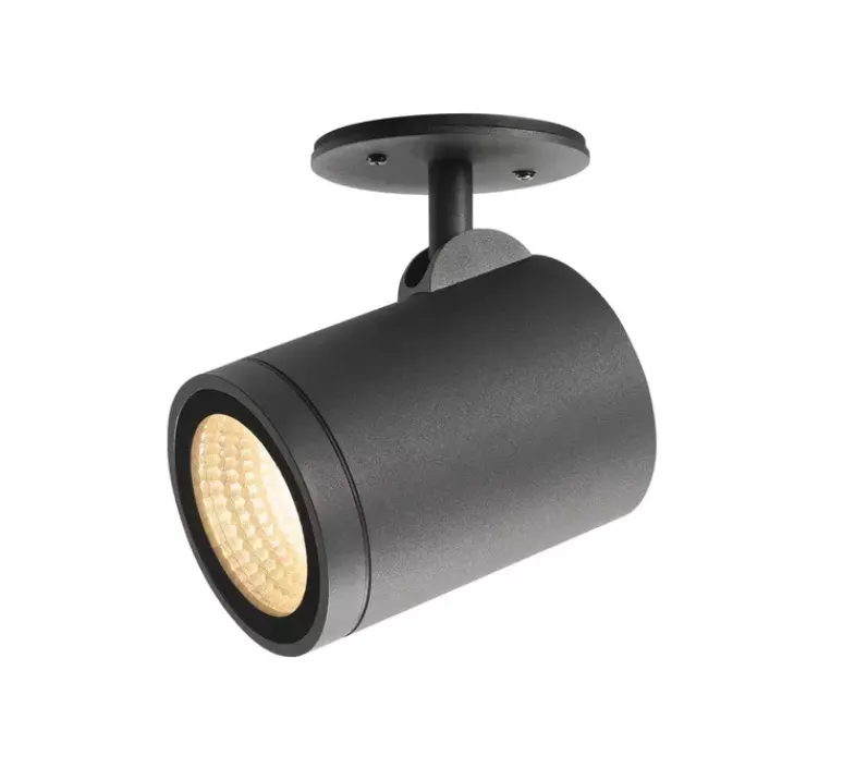 Plafonnier & Spot*SLV Spot, Helia L, , IP66, LED, dim, 3000K, 1340 lm, Ø10cm, H15cm - anthracite
