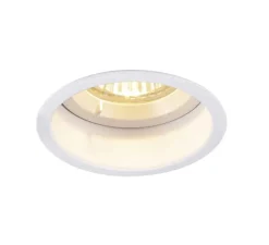 Spot, Horn, blanc, Ø7,6cm, H12cm - Slv