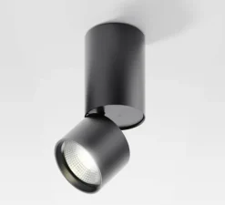 Plafonnier & Spot*Artemide Spot, Hoy Spot SMD, , LED, dim, 4000K, 2203 lm, Ø9cm, H18,8cm - noir