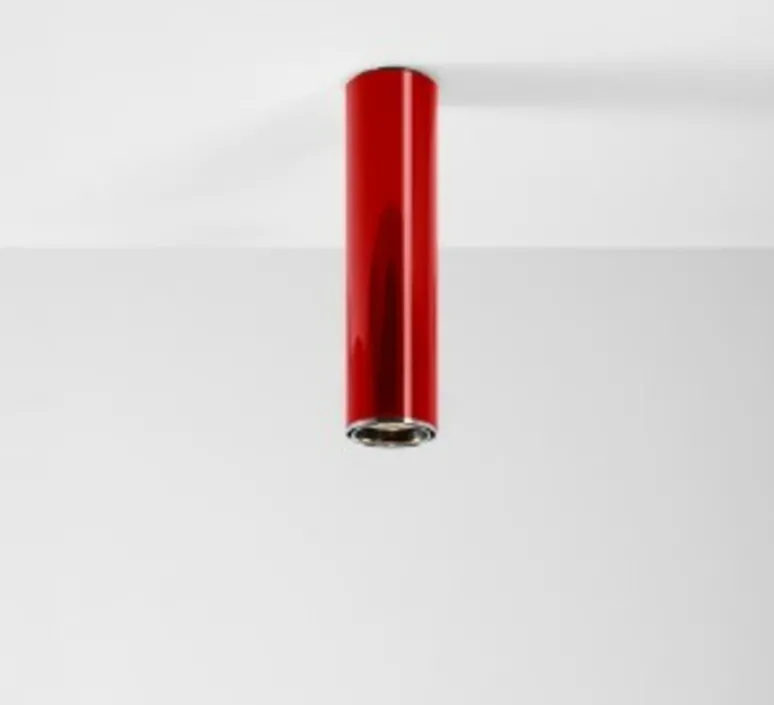 Plafonnier & Spot*Artemide Spot, Ilio Ceiling 36, , Ø9cm, H37cm - rouge
