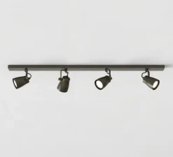 Plafonnier & Spot*Astro Spot, Juno Four Bar, , L90cm, H15cm - bronze