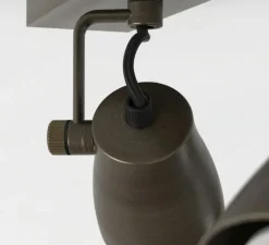 Plafonnier & Spot*Astro Spot, Juno Four Bar, , L90cm, H15cm - bronze