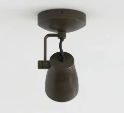 Plafonnier & Spot*Astro Spot, Juno Single, , L9cm, H16cm - bronze