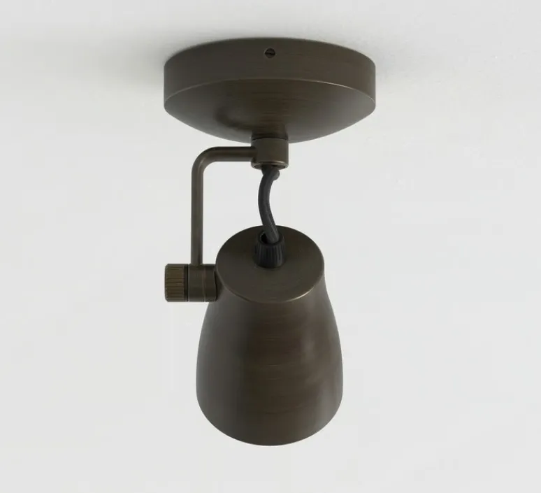 Plafonnier & Spot*Astro Spot, Juno Single, , L9cm, H16cm - bronze