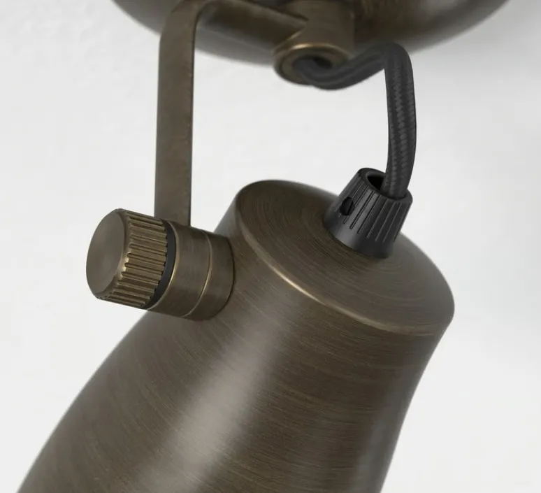Plafonnier & Spot*Astro Spot, Juno Single, , L9cm, H16cm - bronze