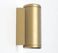 Plafonnier & Spot*Astro Spot, Jura Twin, , IP44, L7,6cm, H17,8cm - laiton