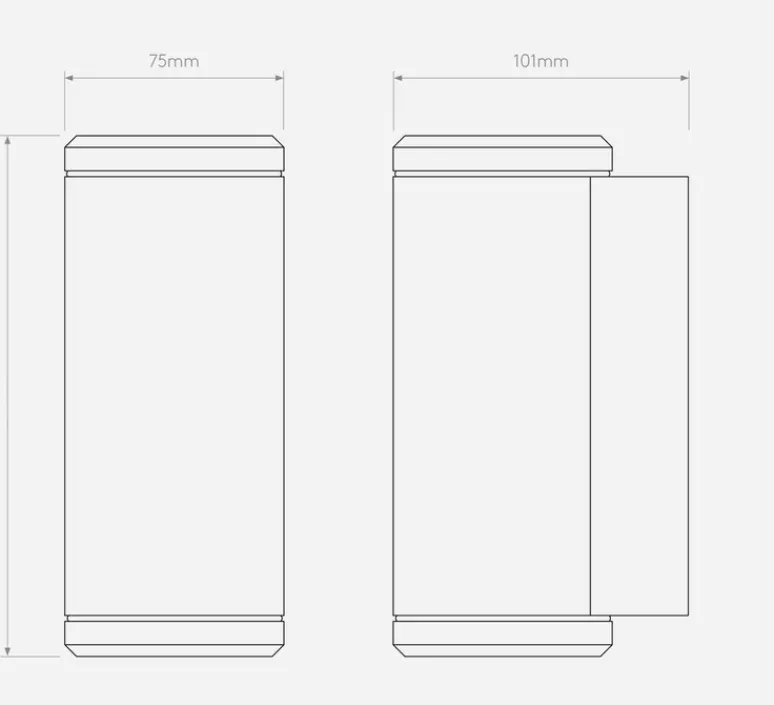 Plafonnier & Spot*Astro Spot, Jura Twin, , IP44, L7,6cm, H17,8cm - laiton