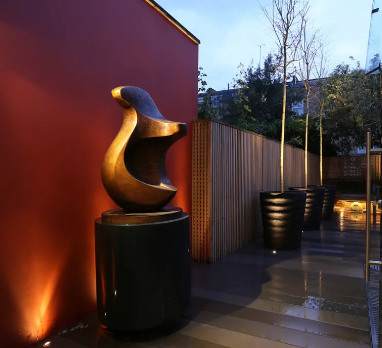 Spot, Kew 40 surface medium, noir mat, IP66, LED, 2700K, 562 lm, Ø4cm, H10,5cm - John Cullen