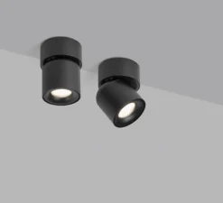 Plafonnier & Spot*MDC Spot, Martina, , IP44, Ø9,4cm, H12,1cm - noir