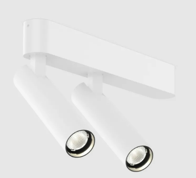 Spot, Match surface 2.0, blanc, LED, dim, 2700K, 1070 lm, L20cm, H14,7cm - Wever&Ducré