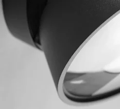 Plafonnier & Spot*Light Point Spot ou applique en saillie, VANTAGE 1, , LED, dim, 2700K, 540 lm, Ø10cm, H7cm - noir