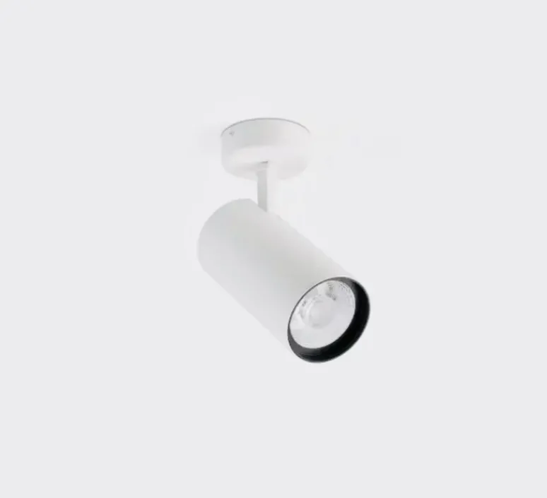 Applique*Faro Architectural Spot ou applique en saillie, Fost 42W, , LED, dim, 2700K, 2958 lm, Ø9cm, H18cm - Faro blanc