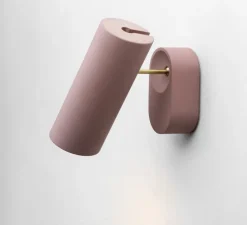 Spot ou applique en saillie, Argia, burgundy, Ø6,5cm, H17,5cm - Plato Design