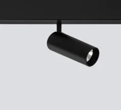 Plafonnier & Spot*ONOK Spot pour rail, Click Focus 55.2, , LED, 3000K, 1245 lm, Ø5,5cm, H13,5cm - noir