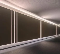 Plafonnier & Spot*SLV Spot pour rail, IN-LINE 44, , LED, DALI, dim, 3000K, 1180 lm, L43,5cm, H2,5cm - blanc